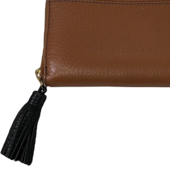 Fossil Zip Card Holder Leather Wallet - Picture 4 of 8